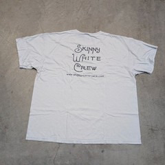 Y2K Fruit Of The Loom Men’s XL I Heart Skinny White Chick Shirt