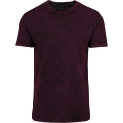 Acid Washed Tee BY070 Men’s cool basic Short Sleeve Crew Neck comfotable T-Shirt