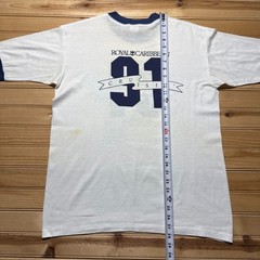 Vintage 1991 Royal Caribbean #91 Cruise Ship Souvenir Ringer T-Shirt Men’s Large