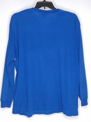 Concepts Sport Florida Mens Color Blue (Missing Tags, Stains) Long Sleeve Shirt