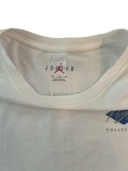 Nike Air Jordan Michael Jordan Take Flight Graphic White T Shirt Size 3XL