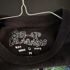 Sergio Calabasas Medium ASAP Rocky Rap T Shirt Band Tee Double Sided