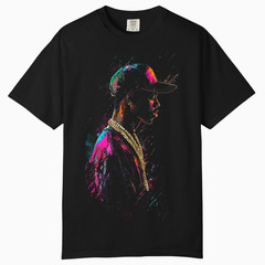 Modern Hip Hop Art Graphic Tee, Comfort Colors T Shirt, Unisex Streetwear Tee