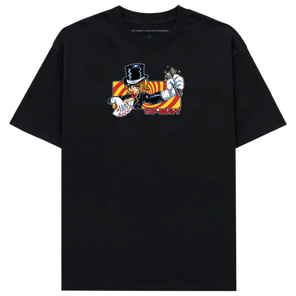 Brand New Top Heavy Sleight of Hand T-shirt Black