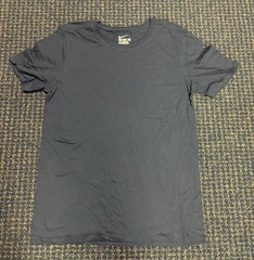 Vintage Nike Men’s Navy And White Swoosh T Shirt Small NWOT
