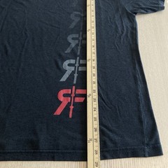 Rokfit Lift Logo Gradient Red Black Short Sleeve Graphic Shirt Men’s Large