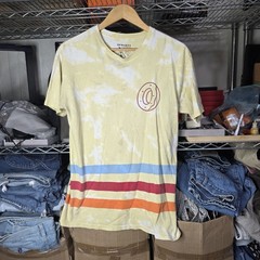 Odd Future OFWGKTA 91 Shirt Medium Yellow Tyler The Creator Acid Wash Tattered