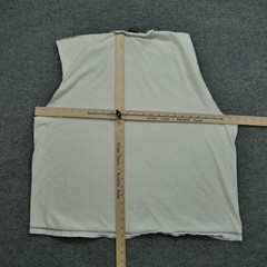 Vintage No Boundaries Tank Top Mens XL White Guitar Art Distressed Y2K