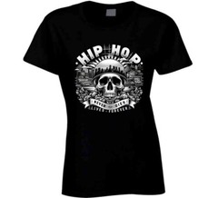 Hip Hop Never Dies Urban Steet Music T Shirt
