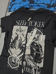 Sleep Token Graphic T-Shirt Lot 4pc SZ Medium (Q)