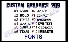 CUSTOM T-SHIRT TRUCKING COMPANY NAME TEXT LOGO FRONT & BACK WHITE DESIGN