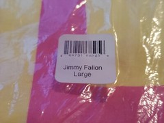 Jimmy Fallon Walk of Shame BRAND NEW T Shirt in plastic RARE Tonight Show Promo