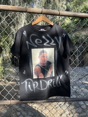Vintage Custom Hand Painted Nelly Vintage Rap Tshirt Size Small Band Tees Rap