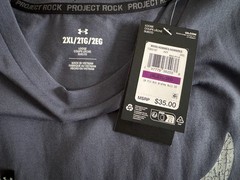 Under Armour Project Rock Brahma Bull Short Sleeve T-Shirt Men’s SZ M – XL – 2XL