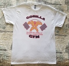 Gorilla Gym Workout Bodybuilding Muscle Dryblend T-Shirt Brand New Size S M L XL