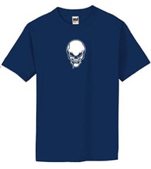 NW MEN’S PRINTED SKULL GLOW IN THE DARK FUNNY HIPSTER GRAPHIC COTTON T-SHIRT
