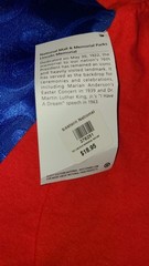 NWT Lincoln Memorial Men’s Medium ‘BLUE 84’ Brand Tshirt Color Red Gray