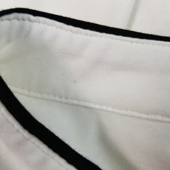 Kuyigo Henley Shirt Men’s 2XL XXL White Long Sleeves Band Collar Stretch Casual