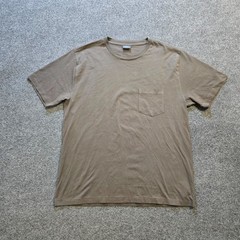 March Shirt Mens Size XL Brown Short Sleeve Crew Neck Classic Lounge Casual