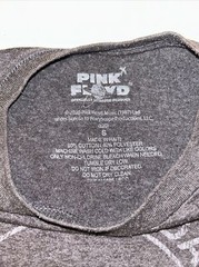 2020 Pink Floyd the dark side of the Moon brownish gray small T-shirt 50% cotton