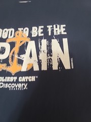 Gildan Navy Blue S/S DEADLIEST CATCH Discovery Channel T-Shirt; Size XL