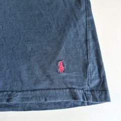 Polo Ralph Lauren T Shirt Mens Sz L Black Red Pony Short Sleeve Slim Fit