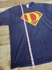 Vtg Discovery Channel Store Super Dad T Shirt Sz XL Navy Blue Good Shape