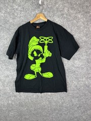 Vintage Marvin The Martian T-shirt Mens Large Cartoon Looney Tunes Space Jam Y2K