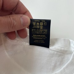 FINAL FANTASY 35th Anniversary T-shirt – White – Square Enix One Size Japan