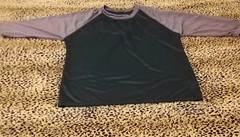 3 Packs Men’s 3/4 Sleeve Crew Neck Raglan Jersey Baseball Tee Shirts Size Medium