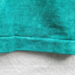 Daytona Beach Florida Shirt Large Green Blue Gold Foil Vintage 80s Single Stitch