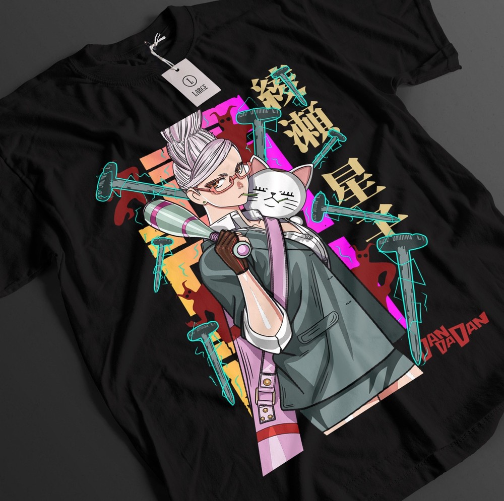 Dandadan T-shirt Okarun Shirt Momo Seiko Ayase Top Aira Turbo Granny Unisex Tee