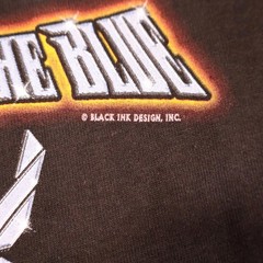 US Air Force Cross Into The Blue Shirt 2XL Black vtg 05 NWT