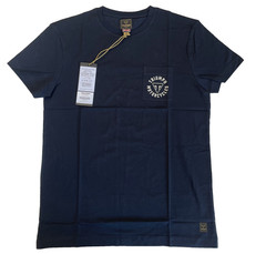 Triumph Motorcycles T-Shirt Mens Small Newlyn Jet Black Graphic Logo Cotton