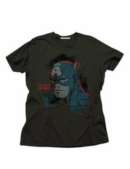 Junk Food DC Comics Superhero Captain America I’m Your Captain for Halloween Tee
