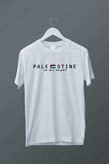Palestine T-Shirt Unisex Al-Aksa Mosque Keffiyeh 100% Cotton Heavy Blend S to 5X