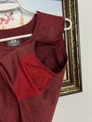 Oakley Red Vest Mens Train Shirt Sleveless Jersey Rare Trikot Sport Size S