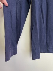 Croft & Barrow Easy Care Mens XL Navy Pocket Long Sleeve T-Shirt Cotton Blend