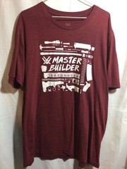 VORTEX Master Builder Burgundy XL T Shirt