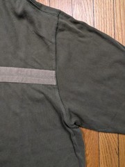 Vintage Eddie Bauer Shirt Mens XL Green Striped Long Sleeve Crew Neck