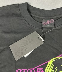 Swag Golf Tee T-Shirt Franklin Lockup Graphic Print Medium Black 100% Cotton $98