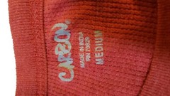 Carbon Thermal Shirt Mens Size M Solid Red Long Sleeve Cotton Trendy Warm Layers