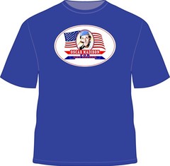 Odd Couple Oscar Madison November For City Council Tribute Parody Shirts
