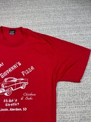 Vtg Giovanni’s Pizza Aberdeen SOUTH DAKOTA T SHIRT Mens Large