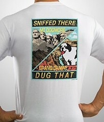 Mt Rushmore Dogmore Grand Canyon Canine Big Dogs Tee Shirt M L XL 5X 6X White