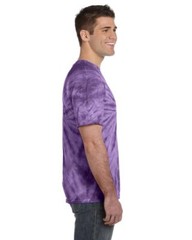 Tie-Dye Adult 5.4 oz. 100% Cotton Short Sleeves Spider T-Shirt CD101