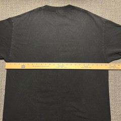 La Dama Loteria Card T Shirt Mens XL Black Graphic Tee Made in USA Cotton XL