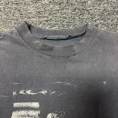 Vintage Hiatus Hard Core Punk From Resignation Faded Band Grunge T-Shirt -Size S