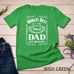 World´s Best No. 1 Dad – Daddy – Father – Gift T-Shirt Unisex T-shirt