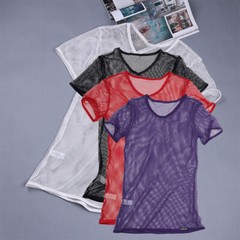 US Mens T-Shirt Fitness Clubwear Workout Vest Sexy Tops Sleepwear Blouse Summer